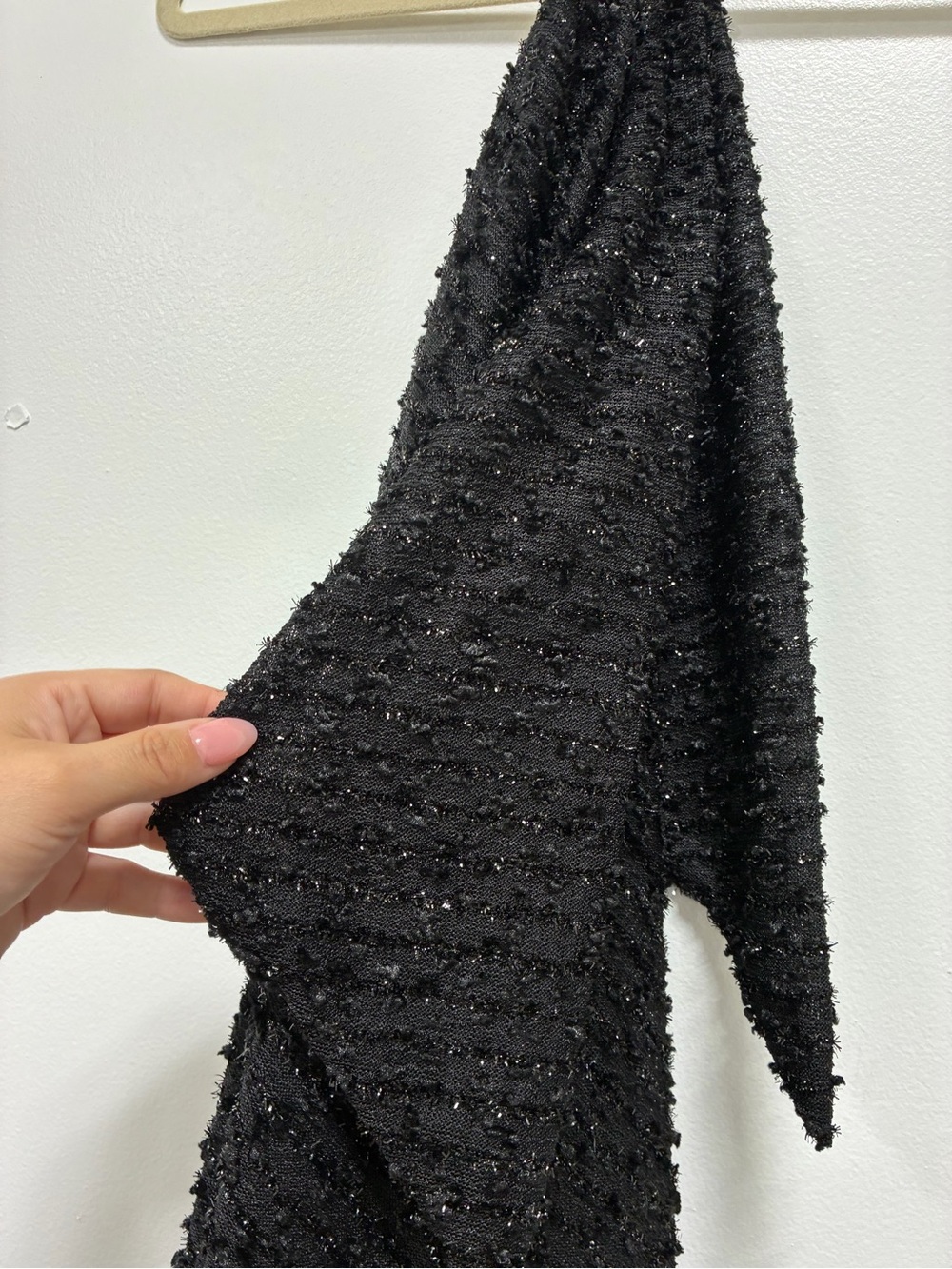NBD Black Beaded Halter Mini Dress - Picture 10 of 10